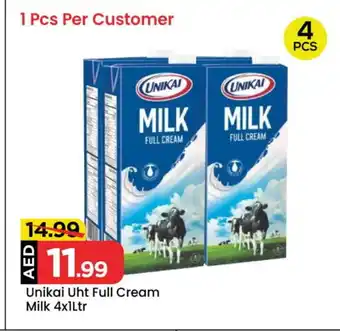 Mark & Save UNIKAI Long Life / UHT Milk offer