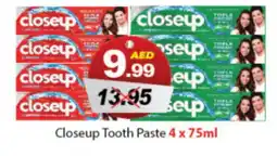 DESERT FRESH MARKET CLOSE UP Toothpaste offer