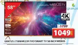 Grand Hyper Market GRATUS Smart TV offer