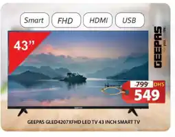 Grand Hyper Market GEEPAS Smart TV offer