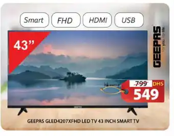 Grand Hyper Market GEEPAS Smart TV offer