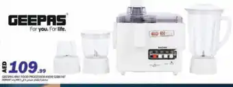 Rawabi Market GEEPAS Food Processor offer