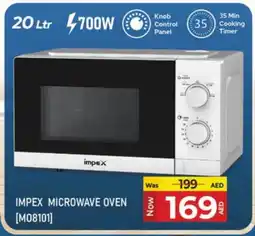 Kenz Hypermarket IMPEX Microwave Oven offer