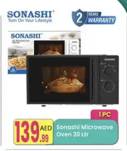 Everyday Center SONASHI Microwave Oven offer