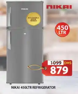 Grand Hyper Market NIKAI Refrigerator offer