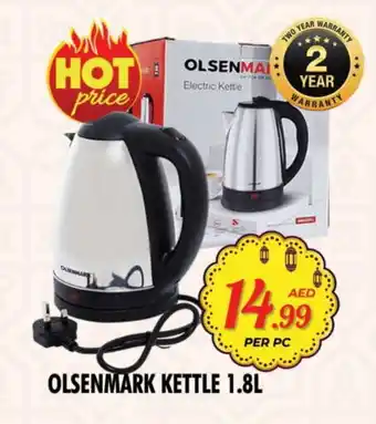 Night to Night Hypermarket OLSENMARK Kettle offer