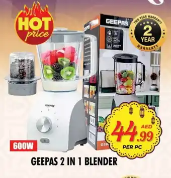 Night to Night Hypermarket GEEPAS Mixer / Grinder offer