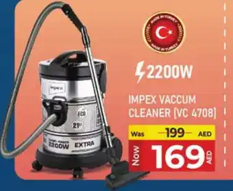 Kenz Hypermarket IMPEX Vacuum Cleaner offer