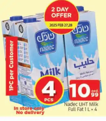 Al Madina NADEC Long Life / UHT Milk offer