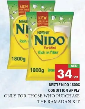 Al Madina NIDO Milk Powder offer