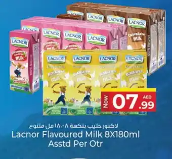 Kenz Hypermarket LACNOR Flavoured Milk offer