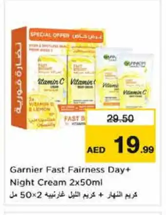 Nesto GARNIER Face cream offer