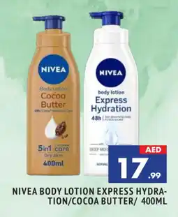 Al Madina Nivea Body Lotion & Cream offer