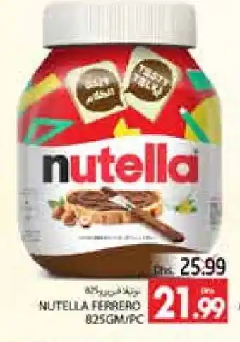 Pasons NUTELLA Chocolate Spread offer