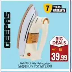 Pasons GEEPAS Ironbox offer