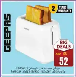 Pasons GEEPAS Toaster offer