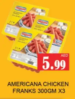 Zain Hypermarket AMERICANA Chicken Franks offer