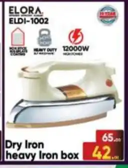 Mango Hypermarket LLC ELORA Ironbox offer