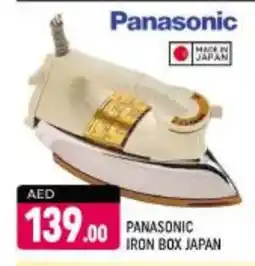 Shaklan PANASONIC Ironbox offer