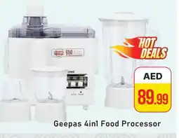 Al Madina GEEPAS Food Processor offer