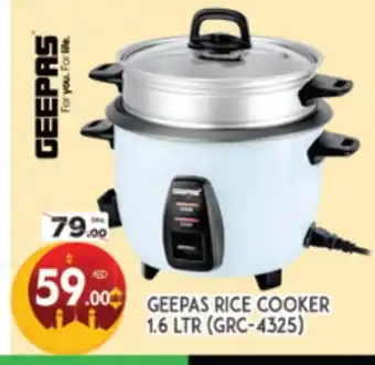 Al Madina GEEPAS Rice Cooker offer