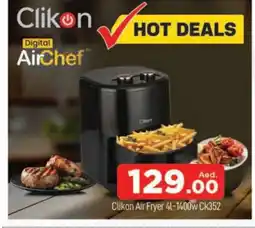 Al Madina CLIKON Air Fryer offer