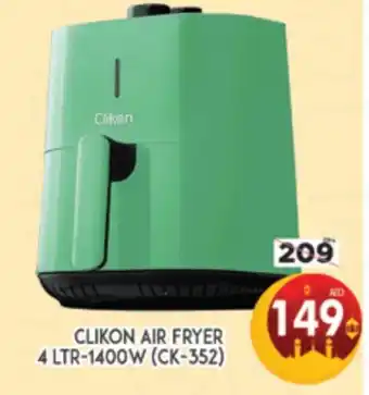 Al Madina CLIKON Air Fryer offer