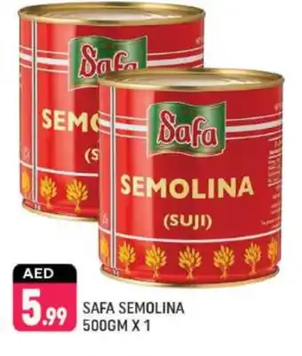 Shaklan SAFA Semolina / Rava offer