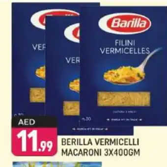 Shaklan BARILLA Macaroni offer