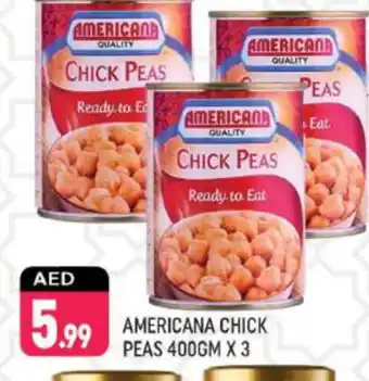 Shaklan AMERICANA Chick Peas offer