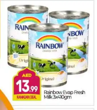 Bigmart RAINBOW Evaporated Milk offer