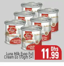 Al Madina LUNA Evaporated Milk offer