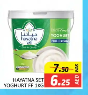 Al Madina HAYATNA Yoghurt offer