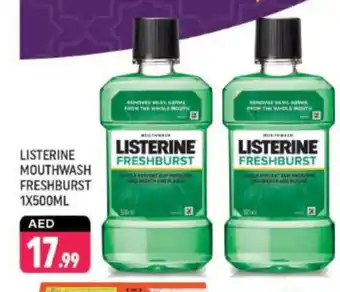 Shaklan LISTERINE Mouthwash offer