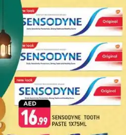 Shaklan SENSODYNE Toothpaste offer