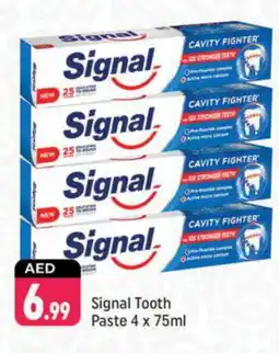 Shaklan SIGNAL Toothpaste offer