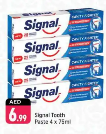 Shaklan SIGNAL Toothpaste offer