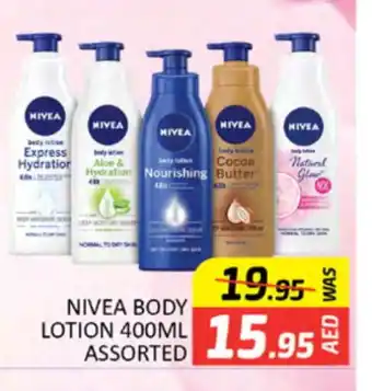 Al Madina Nivea Body Lotion & Cream offer