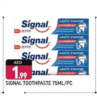 Shaklan SIGNAL Toothpaste offer