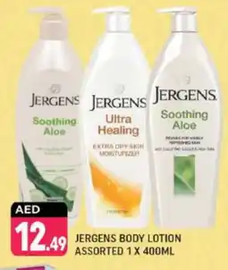 Shaklan JERGENS Body Lotion & Cream offer