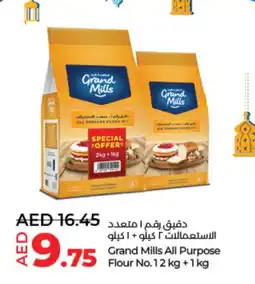 Lulu Hypermarket GRAND MILLS All Purpose Flour offer