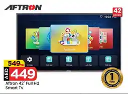 Mark & Save AFTRON Smart TV offer