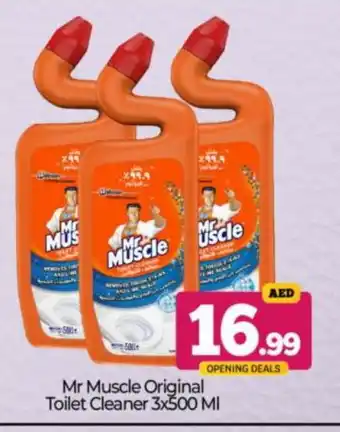 Bigmart MR. MUSCLE Toilet / Drain Cleaner offer