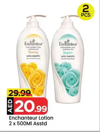 Mark & Save Enchanteur Body Lotion & Cream offer