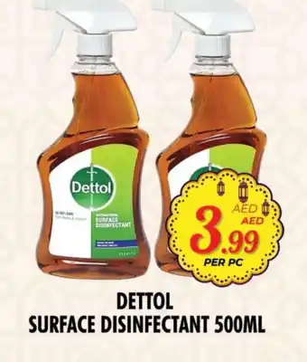 Night to Night Hypermarket DETTOL Disinfectant offer