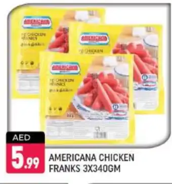 Shaklan AMERICANA Chicken Franks offer