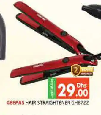 Pasons GEEPAS Hair Appliances offer