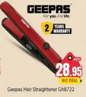 Pasons GEEPAS Hair Appliances offer