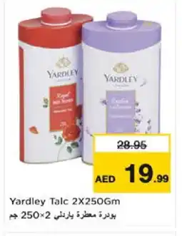 Nesto YARDLEY Talcum Powder offer