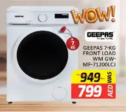 Al Madina GEEPAS Washer / Dryer offer